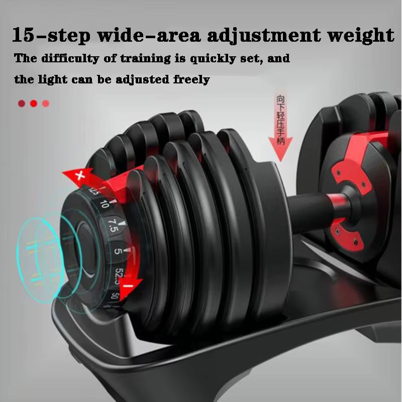 40Kg/90 Lbs. Smart, Fast, Detachable and Adjustable Men'S Household Dumbbells, Gym Weights, Fitness Equipment, Weights Weights