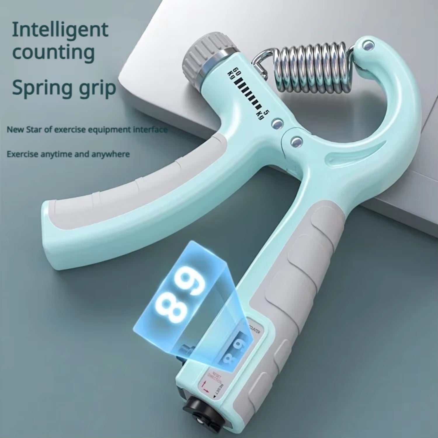 5-60KG Grip Strength Trainerhand Squeeze Forearm Strength Traineradjustable Resistance Hand Grip Strength Trainermuscle Recovery